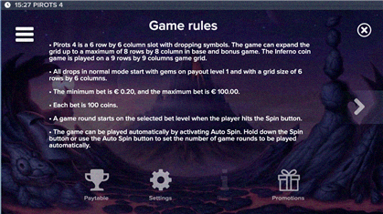 Regole Pirots 4 pagina 1