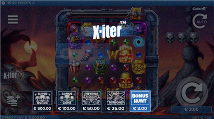 X-iter Bonus Buy Pirots 4