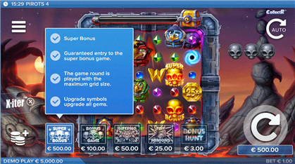 Super Bonus Pirots 4