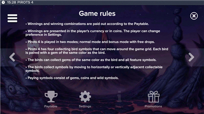 Regole Pirots 4 pagina 2